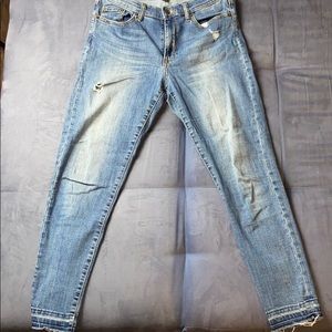 Banana Republic high rise skinny jeans